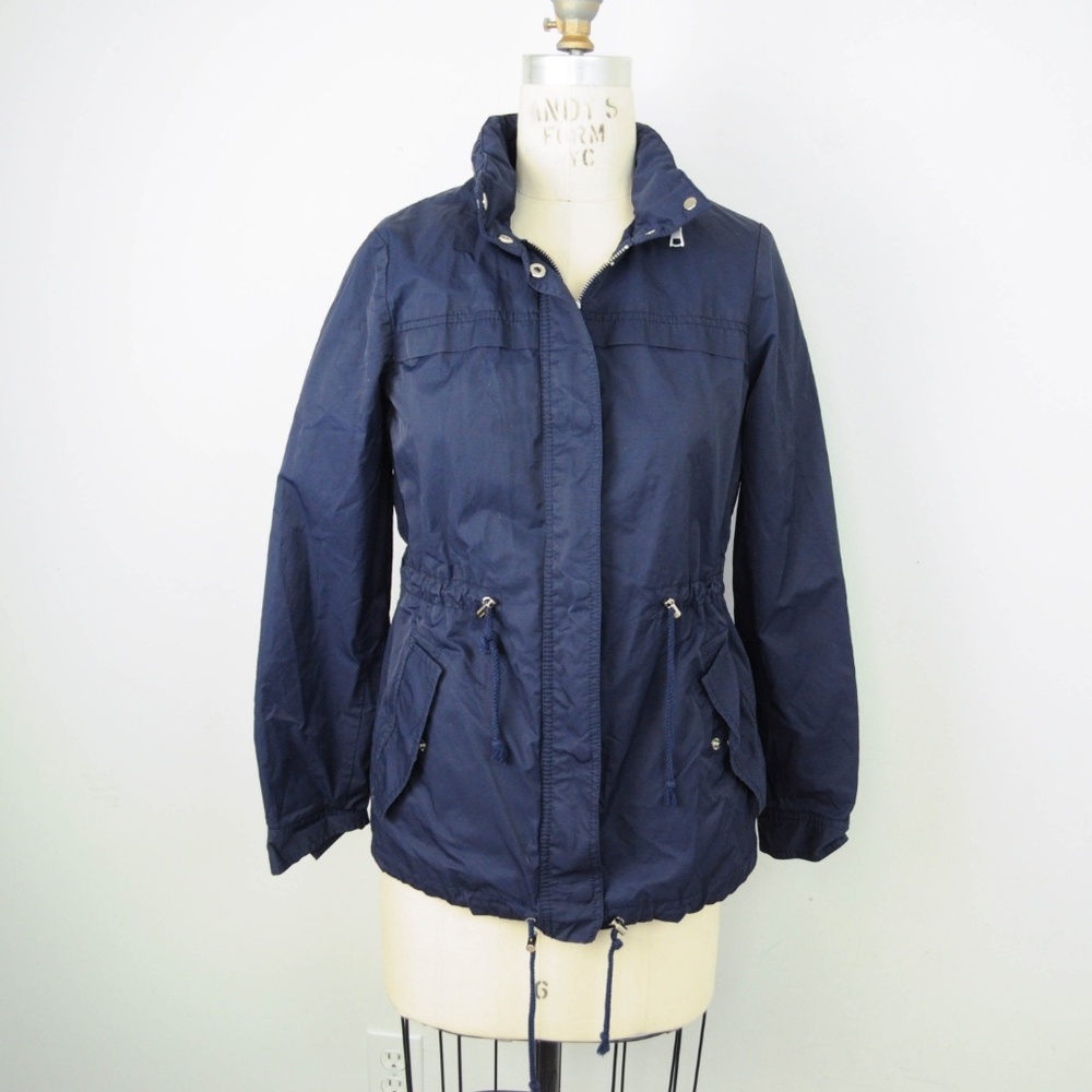 Banana Republic Anorak Jacket Hideaway Hood